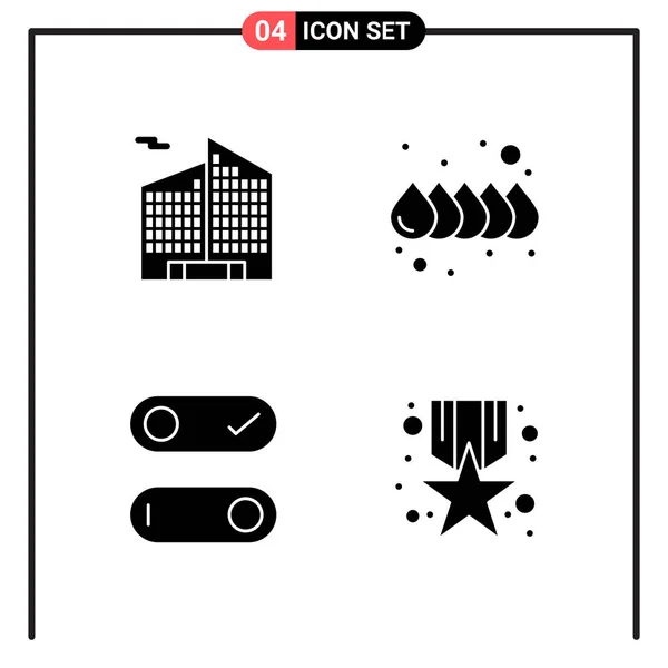 Conjunto Iconos Creativos Universales Simplemente Vector Ilustraciones Para Aplicaciones Web — Vector de stock