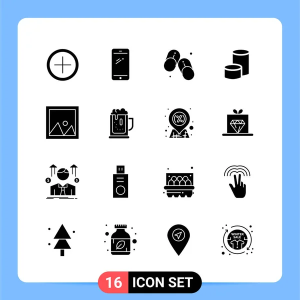 Conjunto Iconos Creativos Universales Simplemente Vector Ilustraciones Para Aplicaciones Web — Vector de stock