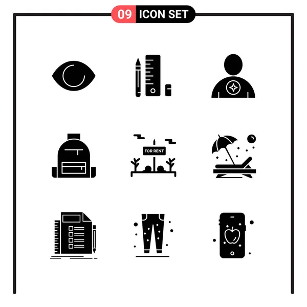 Set Universal Creative Icons Simply Vector Illustrations Web Mobile Apps — Stock Vector