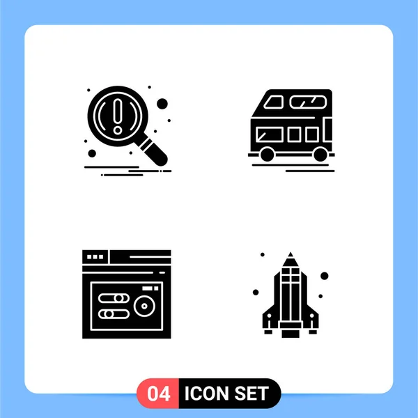 Set Universal Creative Icons Simply Vector Illustrations Web Mobile Apps — Stock Vector