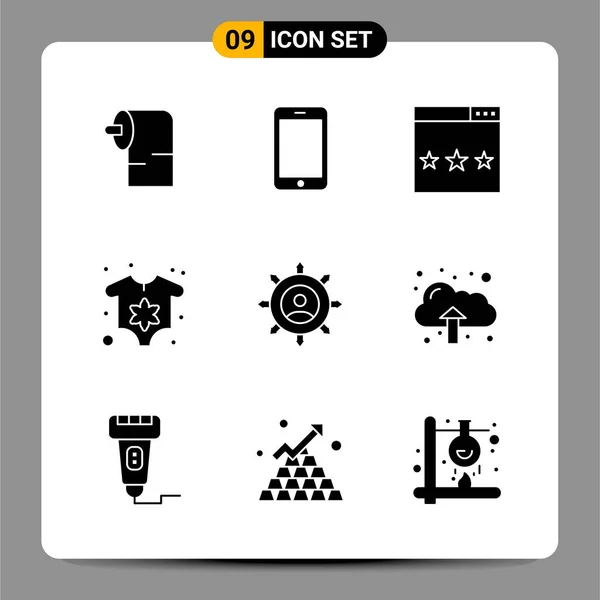 Set de 25 iconos de negocio universales Vector — Vector de stock