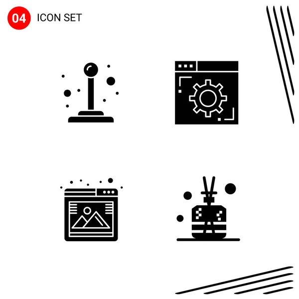 Set Universal Creative Icons Simply Vector Illustrations Web Mobile Apps — Stock Vector