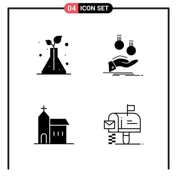 Conjunto Iconos Creativos Universales Simplemente Vector Ilustraciones Para Aplicaciones Web — Archivo Imágenes Vectoriales