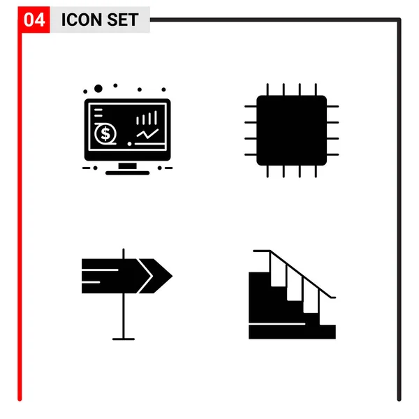 Set Universal Creative Icons Simply Vector Illustrations Web Mobile Apps — Stock Vector