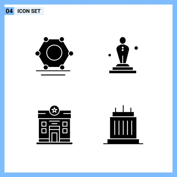 Set de 25 iconos de negocio universales Vector — Vector de stock