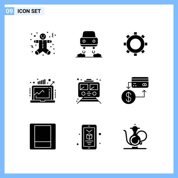 Conjunto Iconos Creativos Universales Simplemente Vector Ilustraciones Para Aplicaciones Web — Vector de stock