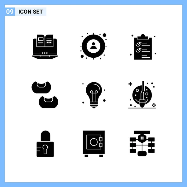 Set de 25 iconos de negocio universales Vector — Vector de stock