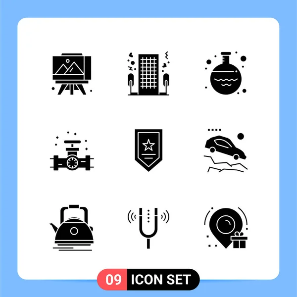 Conjunto Iconos Creativos Universales Simplemente Vector Ilustraciones Para Aplicaciones Web — Vector de stock