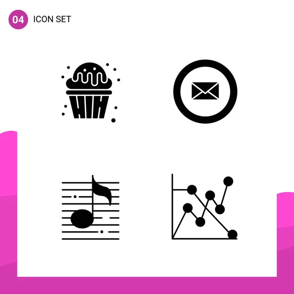 Set Universal Creative Icons Simply Vector Illustrations Web Mobile Apps — Stock Vector