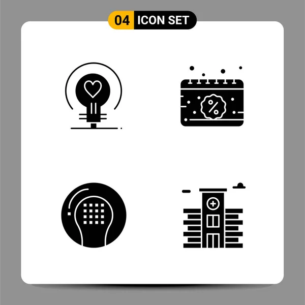 Conjunto Iconos Creativos Universales Simplemente Vector Ilustraciones Para Aplicaciones Web — Vector de stock