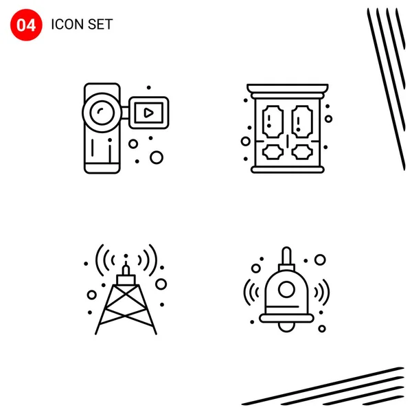 Set de 25 iconos de negocio universales Vector — Archivo Imágenes Vectoriales