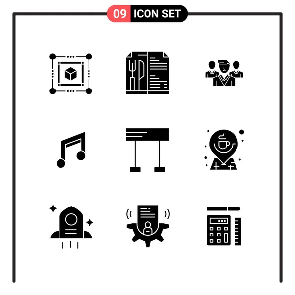 Set Universal Creative Icons Simply Vector Illustrations Web Mobile Apps — Stock Vector