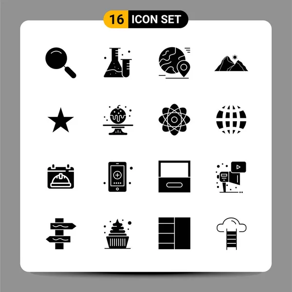 Conjunto Iconos Creativos Universales Simplemente Vector Ilustraciones Para Aplicaciones Web — Archivo Imágenes Vectoriales