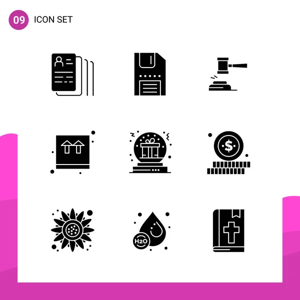 Set Universal Creative Icons Simply Vector Illustrations Web Mobile Apps — Stock Vector