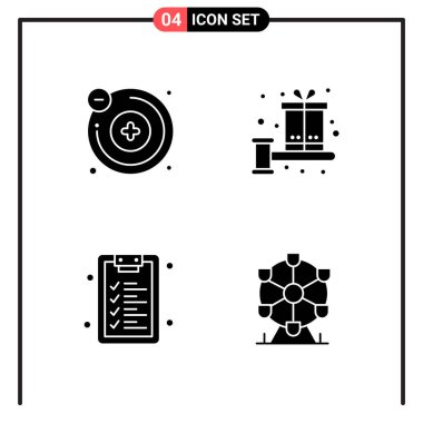 Evrensel yaratıcı simgeler kümesi, web ve mobil uygulamalar ve projeler için basit vektör illüstrasyonları 