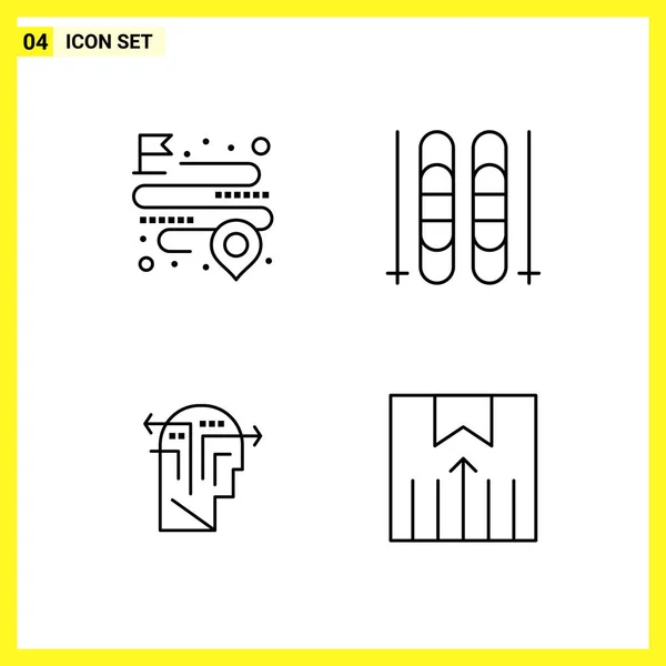 Set of 25 Universal Business Icons Vector — Stockový vektor