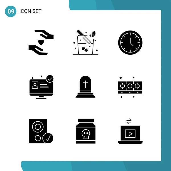 Set Universal Creative Icons Simply Vector Illustrations Web Mobile Apps — Stock Vector