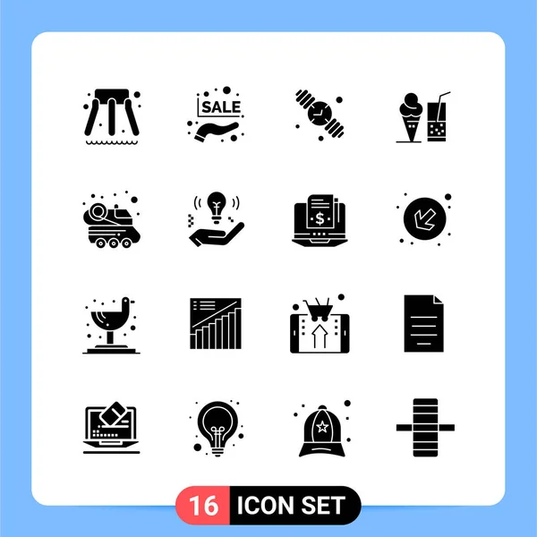 Conjunto Iconos Creativos Universales Simplemente Vector Ilustraciones Para Aplicaciones Web — Vector de stock