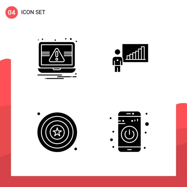 Set Universal Creative Icons Simply Vector Illustrations Web Mobile Apps — Stock Vector