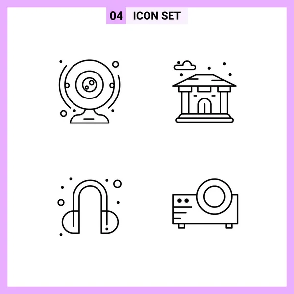 Set de 25 iconos de negocio universales Vector — Archivo Imágenes Vectoriales