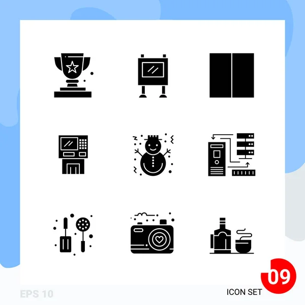 Conjunto Iconos Creativos Universales Simplemente Vector Ilustraciones Para Aplicaciones Web — Vector de stock