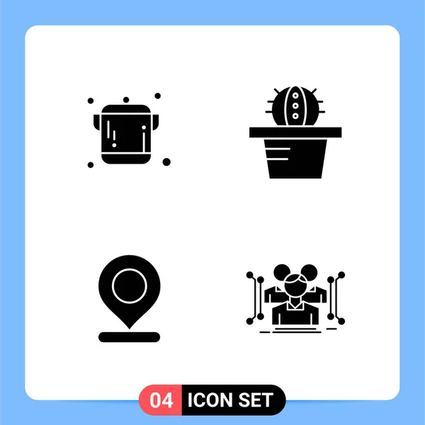 Conjunto Iconos Creativos Universales Simplemente Vector Ilustraciones Para Aplicaciones Web — Vector de stock