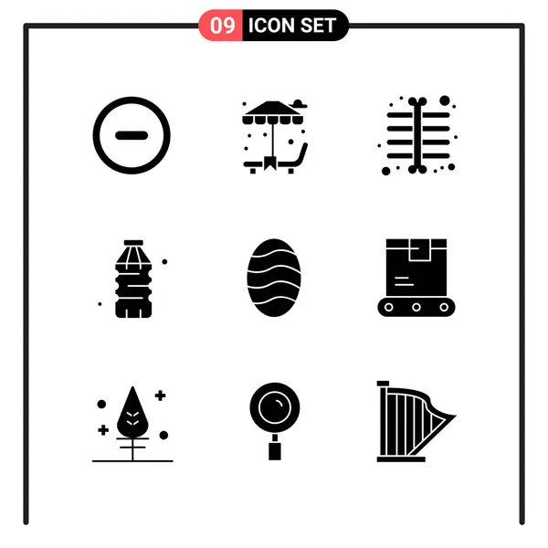 Conjunto Iconos Creativos Universales Simplemente Vector Ilustraciones Para Aplicaciones Web — Vector de stock