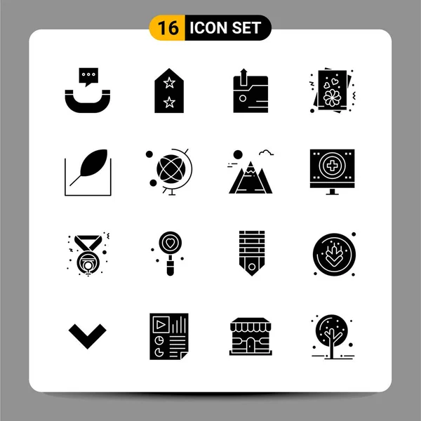 Conjunto Iconos Creativos Universales Simplemente Vector Ilustraciones Para Aplicaciones Web — Vector de stock