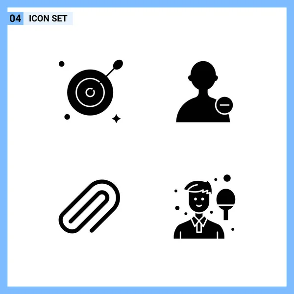 Set de 25 iconos de negocio universales Vector — Vector de stock