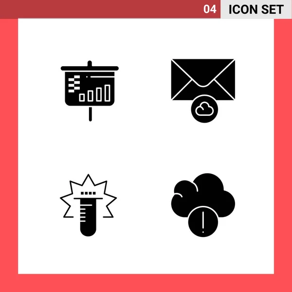 Conjunto Iconos Creativos Universales Simplemente Vector Ilustraciones Para Aplicaciones Web — Archivo Imágenes Vectoriales