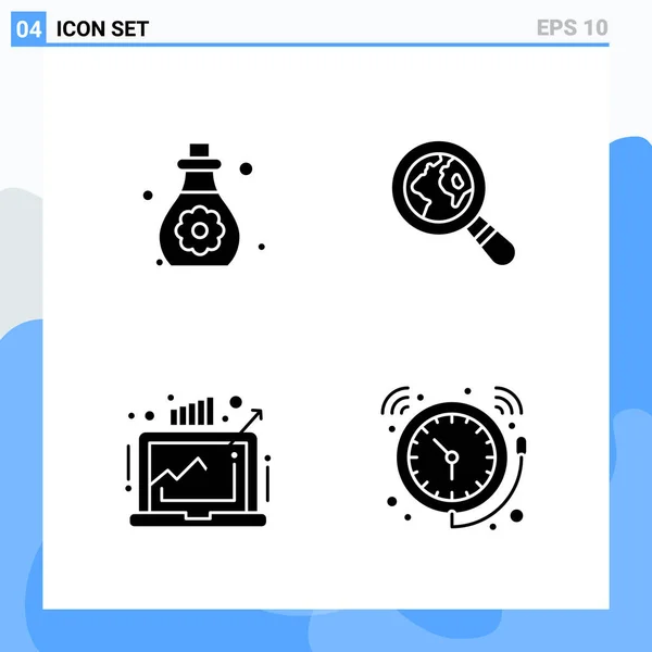 Conjunto Iconos Creativos Universales Simplemente Vector Ilustraciones Para Aplicaciones Web — Vector de stock