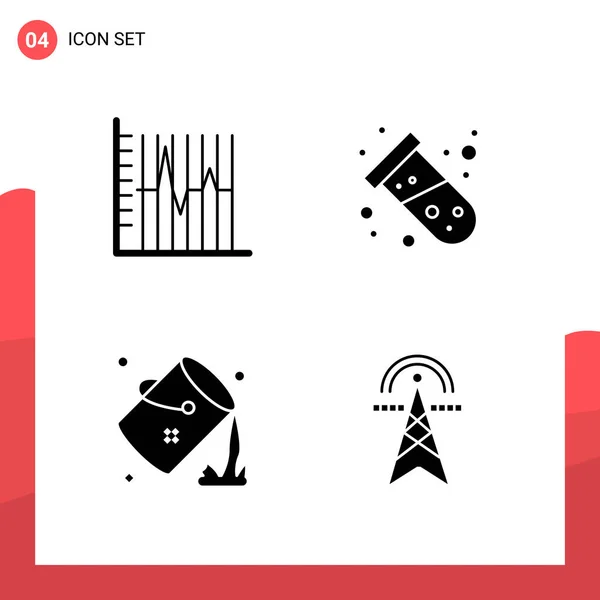 Conjunto Iconos Creativos Universales Simplemente Vector Ilustraciones Para Aplicaciones Web — Vector de stock