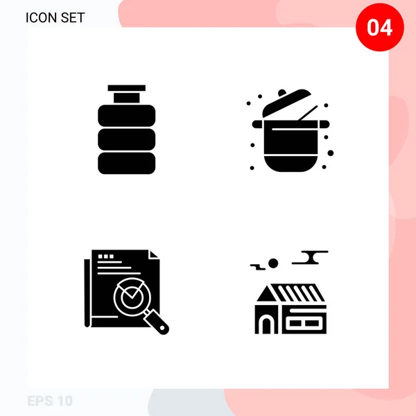 Set Universal Creative Icons Simply Vector Illustrations Web Mobile Apps — Stock Vector