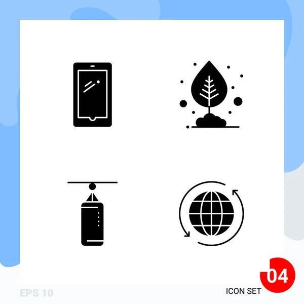 Conjunto Iconos Creativos Universales Simplemente Vector Ilustraciones Para Aplicaciones Web — Vector de stock