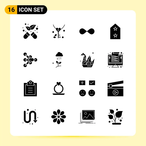 Conjunto Iconos Creativos Universales Simplemente Vector Ilustraciones Para Aplicaciones Web — Archivo Imágenes Vectoriales