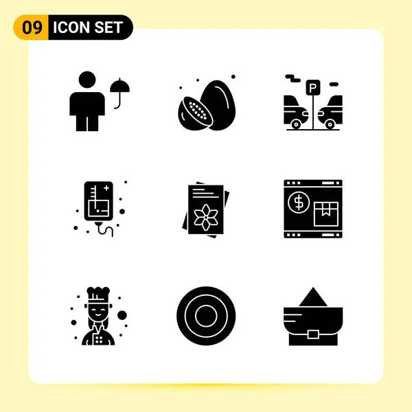 Conjunto Iconos Creativos Universales Simplemente Vector Ilustraciones Para Aplicaciones Web — Vector de stock