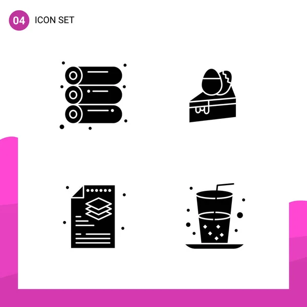 Set Universal Creative Icons Simply Vector Illustrations Web Mobile Apps — Stock Vector