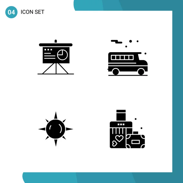 Set of 25 Universal Business Icons Vector — Stock Vector