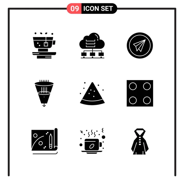 Set Universal Creative Icons Simply Vector Illustrations Web Mobile Apps — Stock Vector