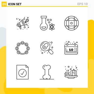 25 Evrensel İş Simgesi Vektörü Kümesi