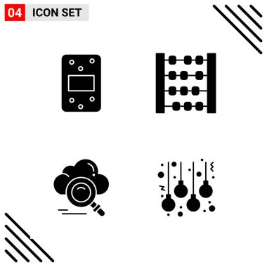 Evrensel yaratıcı simgeler kümesi, web ve mobil uygulamalar ve projeler için basit vektör illüstrasyonları 