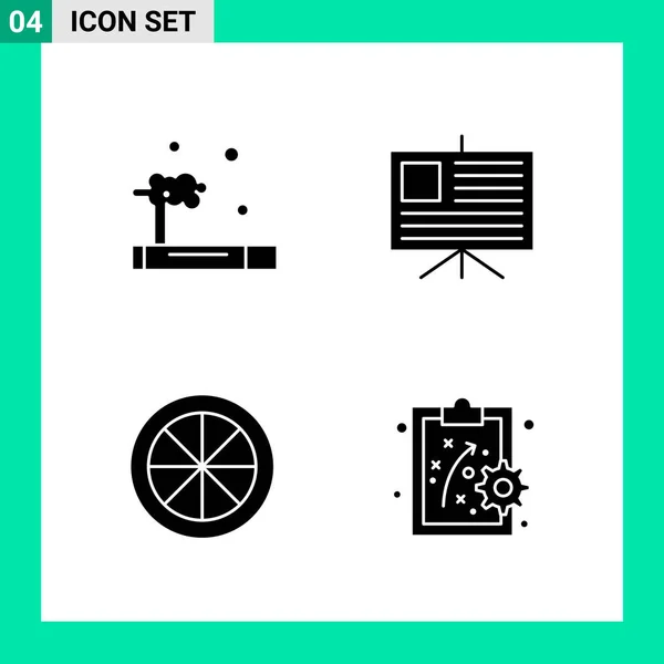 Conjunto de 16 iconos universales Vector de negocios — Archivo Imágenes Vectoriales