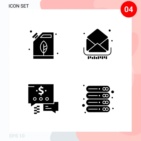 Conjunto Iconos Creativos Universales Simplemente Vector Ilustraciones Para Aplicaciones Web — Vector de stock