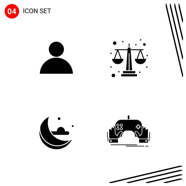 Ensemble Icônes Créatives Universelles Simplement Vectorielles Illustrations Pour Applications Projets — Image vectorielle