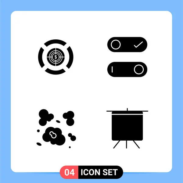 Conjunto Iconos Creativos Universales Simplemente Vector Ilustraciones Para Aplicaciones Web — Vector de stock