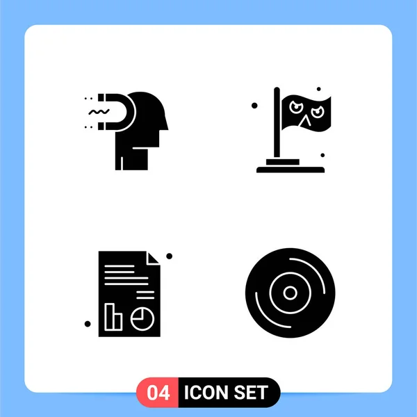 Conjunto Iconos Creativos Universales Simplemente Vector Ilustraciones Para Aplicaciones Web — Vector de stock