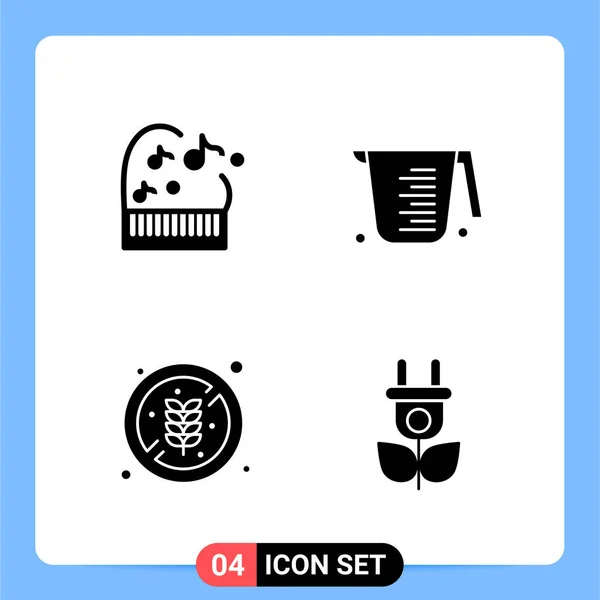 Conjunto Iconos Creativos Universales Simplemente Vector Ilustraciones Para Aplicaciones Web — Vector de stock