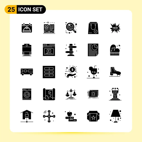 Conjunto Iconos Creativos Universales Simplemente Vector Ilustraciones Para Aplicaciones Web — Vector de stock