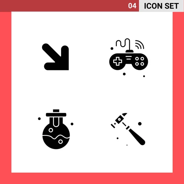 Conjunto de 16 iconos universales Vector de negocios — Vector de stock