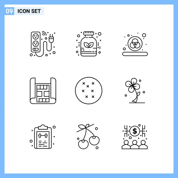 Set of 25 Universal Business Icons Vector — Stockový vektor